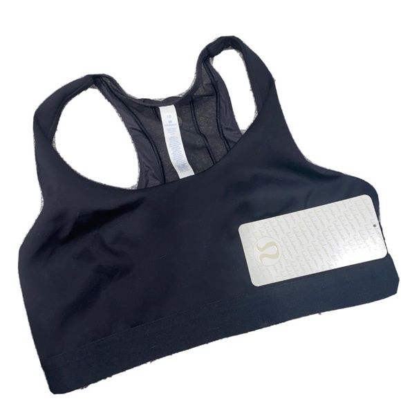 NWT Lululemon Fresh in Mesh Bra size 10 black - Picture 2 of 4